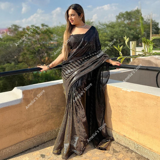 Stunning Dark Green Banarasi Saree - Perfect Connecticut Wedding Gift