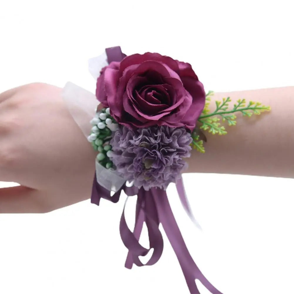 Blessed Roses & Elegant Dresses for the Wedding of Her Dreams.