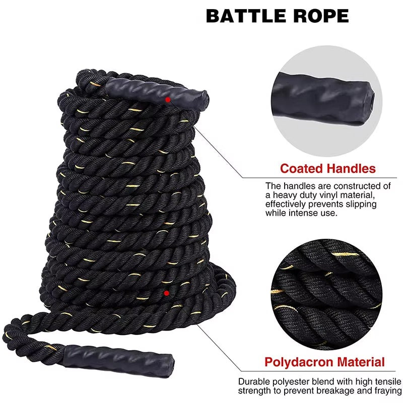 Fitness-Revolution: Gewichtetes Springseil für Explosivkraft & Fettverbrennung | Studio, Outdoor, Home Gym | Made in Germany