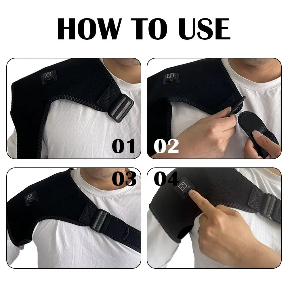 Supportive Shoulder Brace for Elderly Women – Relief for Thoracic Outlet Syndrome & Chronic Shoulder Pain