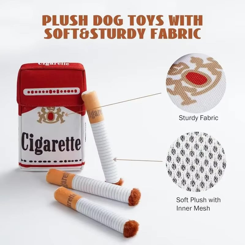 🖤🐶 He Lost His Mother… Now He Just Wants to Be Alone with His Thoughts… and His Cigarette Toy.