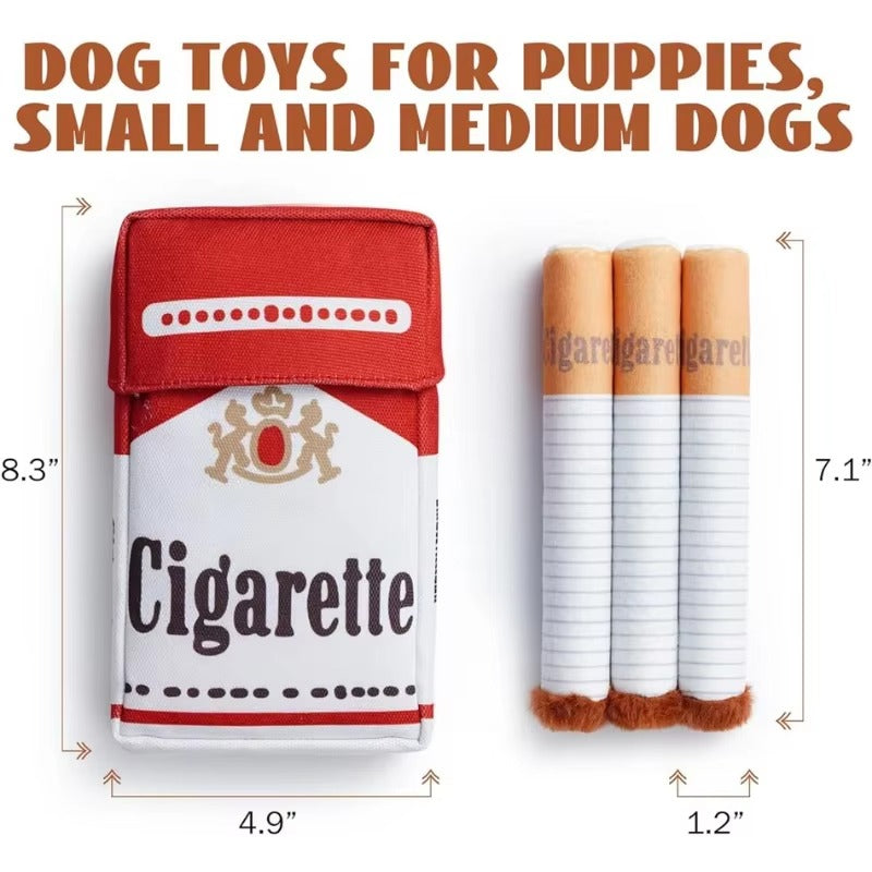🖤🐶 He Lost His Mother… Now He Just Wants to Be Alone with His Thoughts… and His Cigarette Toy.
