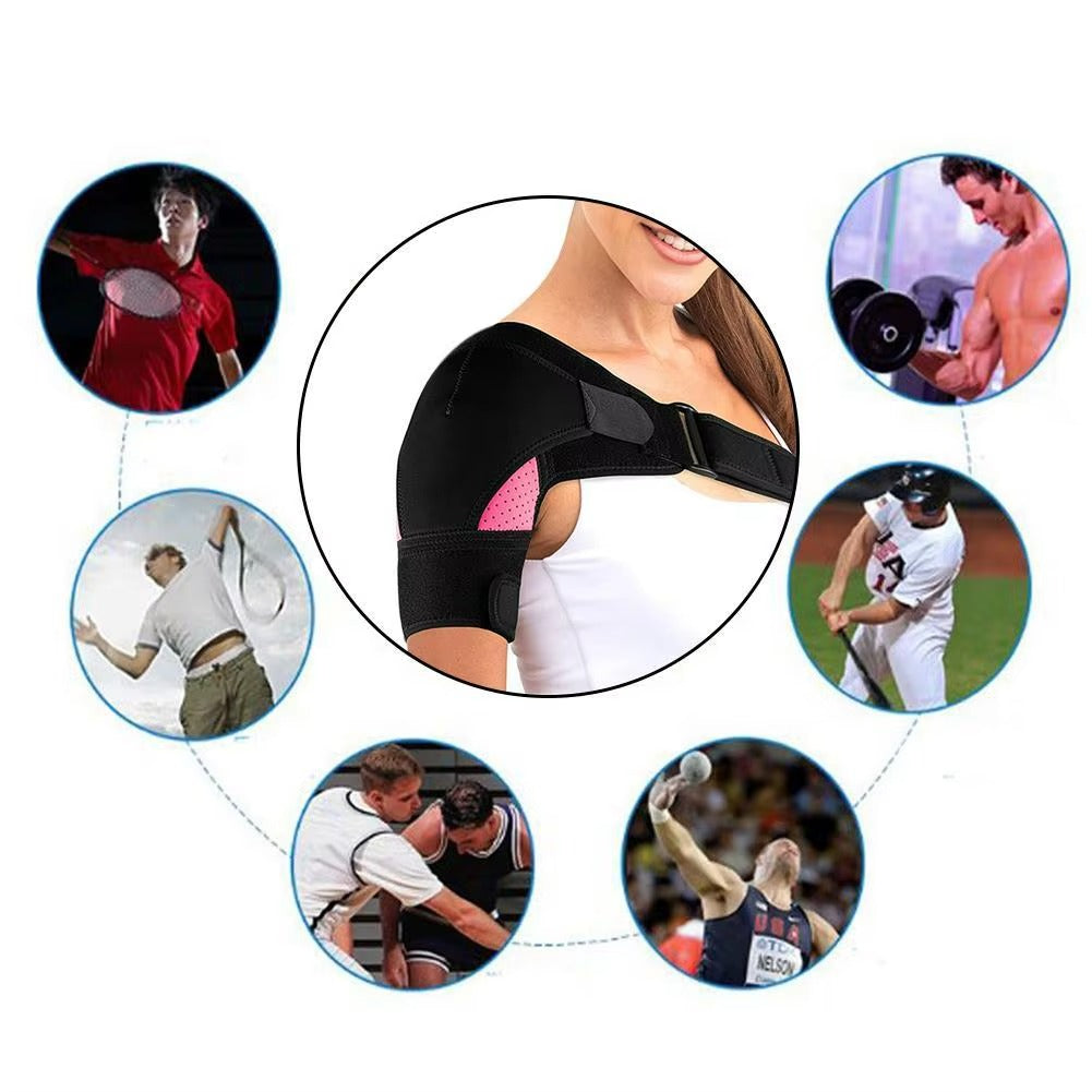 Supportive Shoulder Brace for Elderly Women – Relief for Thoracic Outlet Syndrome & Chronic Shoulder Pain