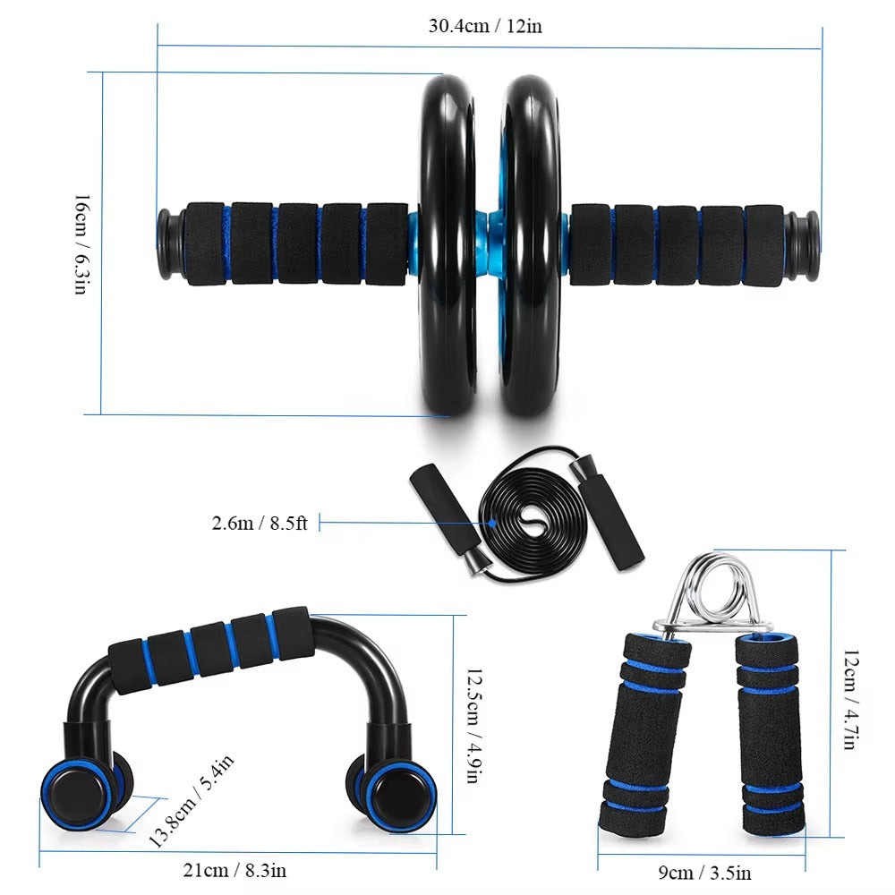 5-in-1 Heimtraining Set | Multifunktionales Fitnessgerät für Zuhause