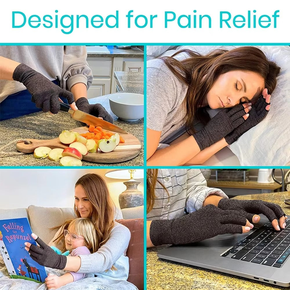 Find Lasting Relief from Rheumatoid Arthritis Pain – Premium Compression Gloves for Hands, Wrists & Joint Support