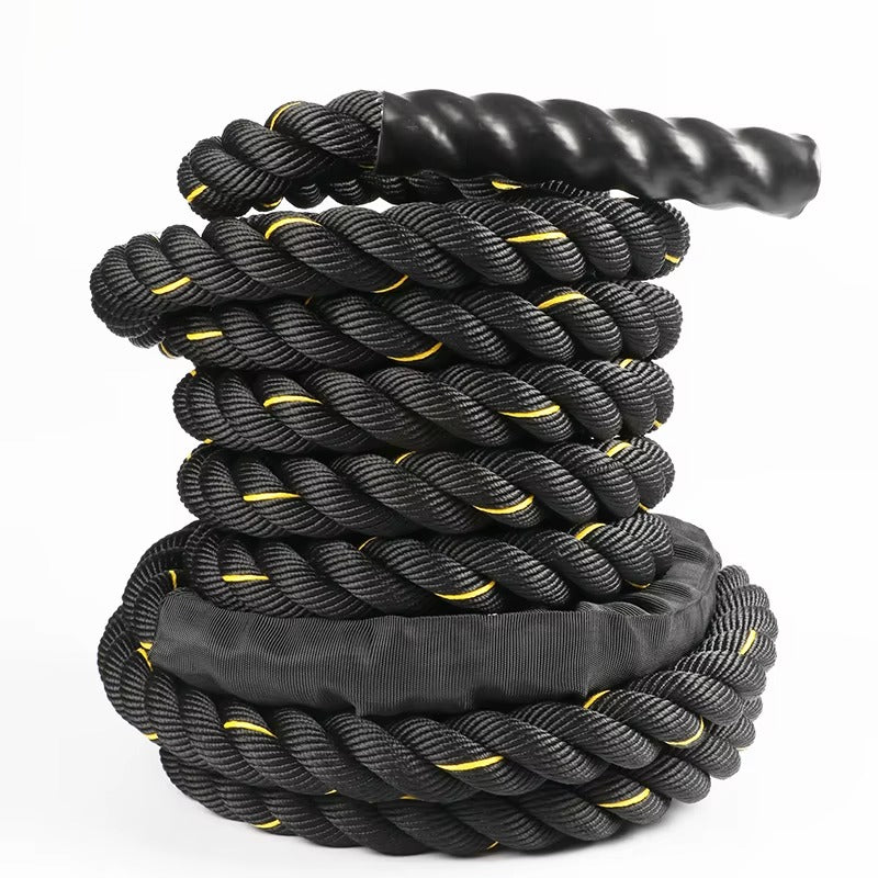 Fitness-Revolution: Gewichtetes Springseil für Explosivkraft & Fettverbrennung | Studio, Outdoor, Home Gym | Made in Germany