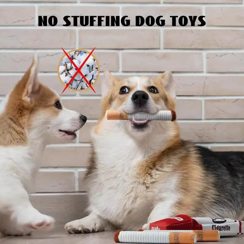 🖤🐶 He Lost His Mother… Now He Just Wants to Be Alone with His Thoughts… and His Cigarette Toy.