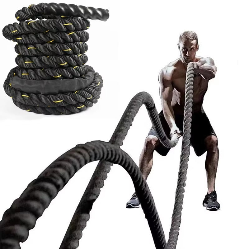 Fitness-Revolution: Gewichtetes Springseil für Explosivkraft & Fettverbrennung | Studio, Outdoor, Home Gym | Made in Germany