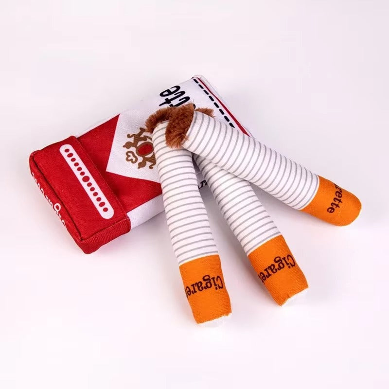 🖤🐶 He Lost His Mother… Now He Just Wants to Be Alone with His Thoughts… and His Cigarette Toy.
