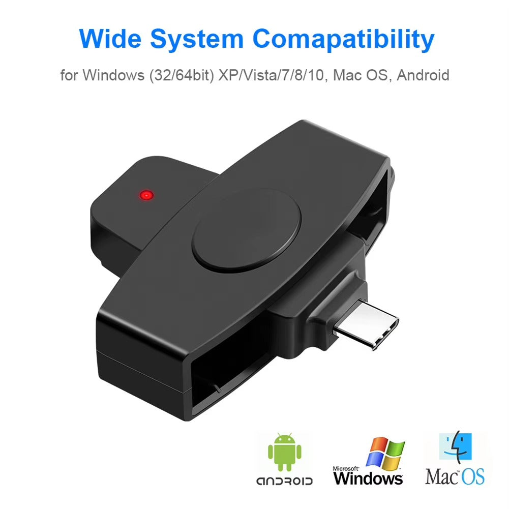 DNI España Mobile Smart Card Reader | Phone NFC eID | Android iOS Wireless Biometric