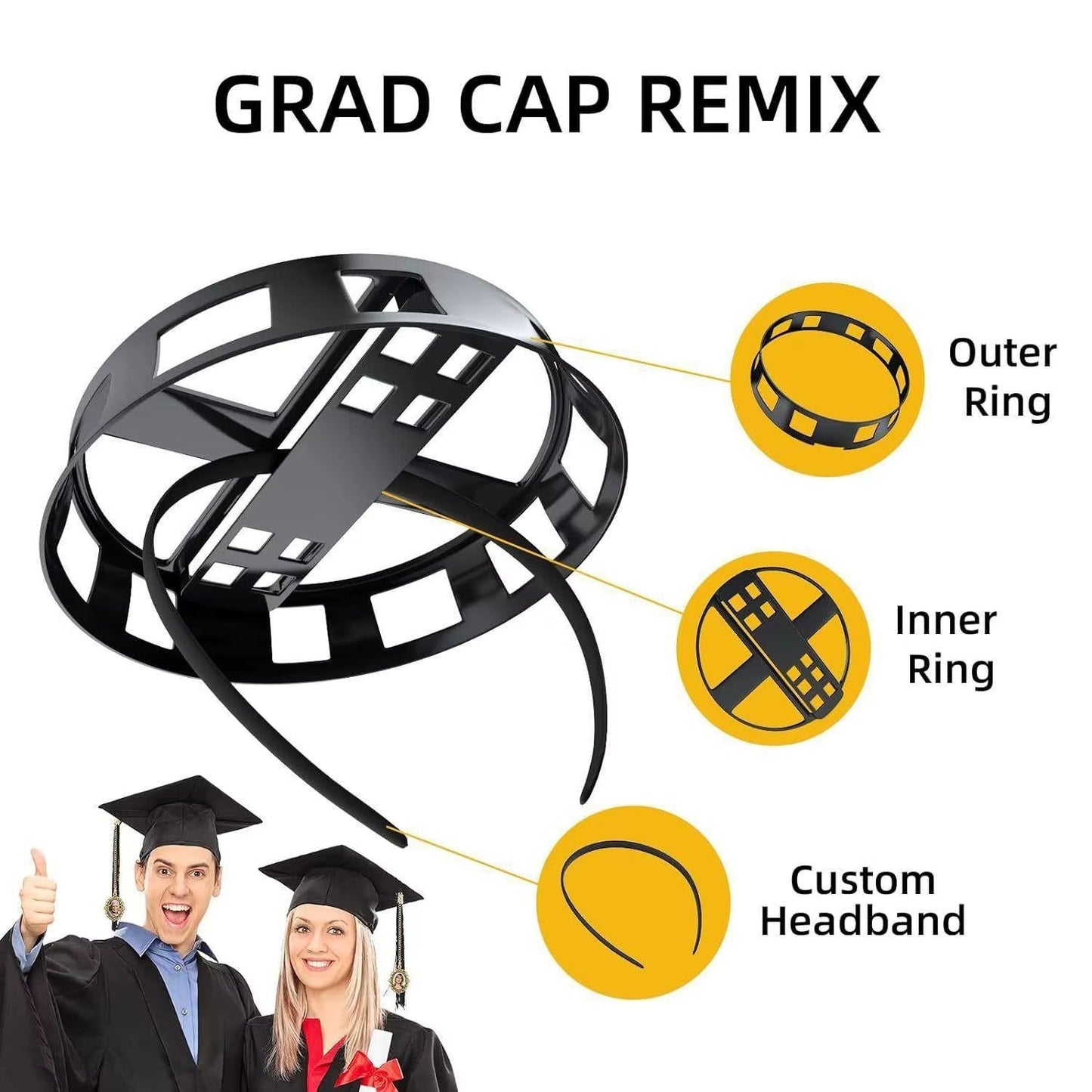 Lovely Grad Cap Decor for Your Lad and Lass – Philadelphia Ceremony Ready!
