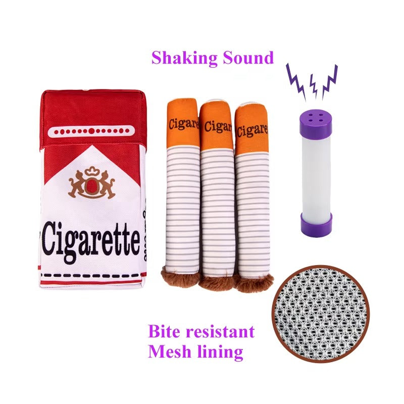 Golden Retriever Cigarette Toy 🐾🚬 For Dogs Who Just Need a Break