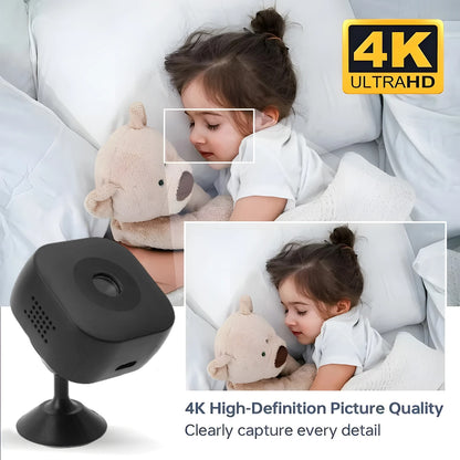 4K WiFi Security Camera with Motion Tracking & 2-Way Audio