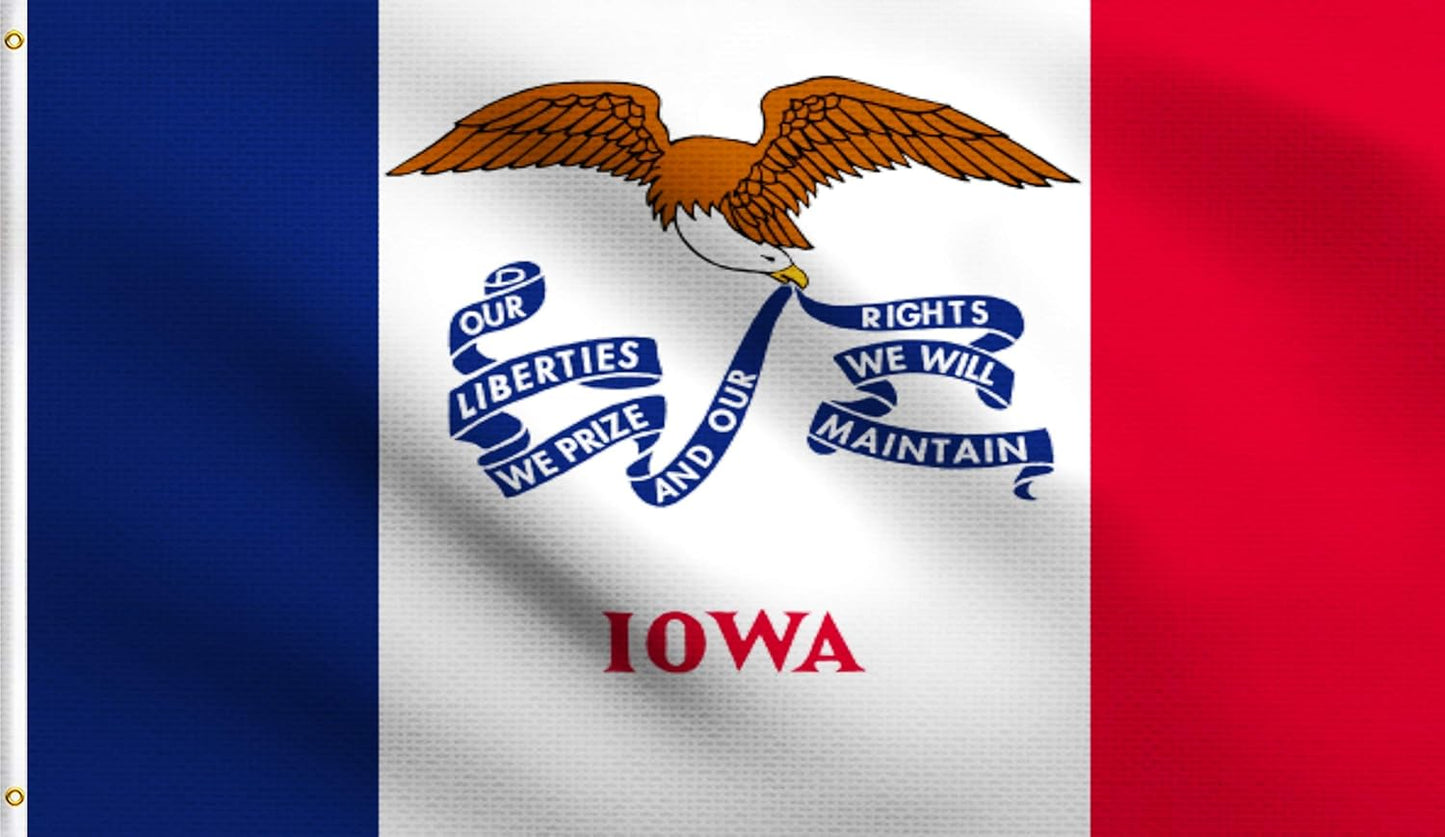 Council Bluffs Iowa Flag – Support Josh Turek, Democrats' Best Candidate for U.S. Senate 2026