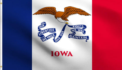 Council Bluffs Iowa Flag – Support Josh Turek, Democrats' Best Candidate for U.S. Senate 2026