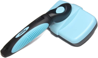 Maxpower Planet Original Pet Grooming Rake - Double-Sided Deshedding Dematting Tool, Undercoat Rake for Dogs & Cats, Extra-Wide Dog Grooming Brush & Deshedder Comb for Long Hair, Reduces Shedding 95%