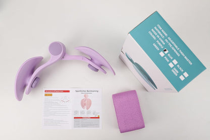 Thigh Master Hip Trainer Kegel Exerciser, Pelvic Floor Trainer, Kegel Trainer for Postpartum Rehabilitation, Trimmer Inner Thigh, Thigh Toner Workout