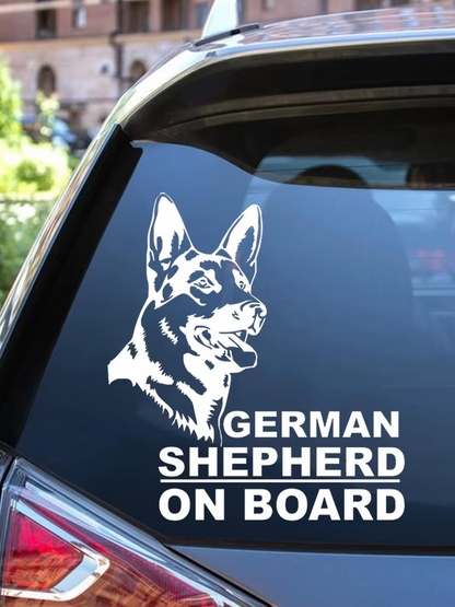 🐾😂 "Don’t Mess With Texas… Or My German Shepherd!" Funny Caution K9 Car Decal 🚗⚠️