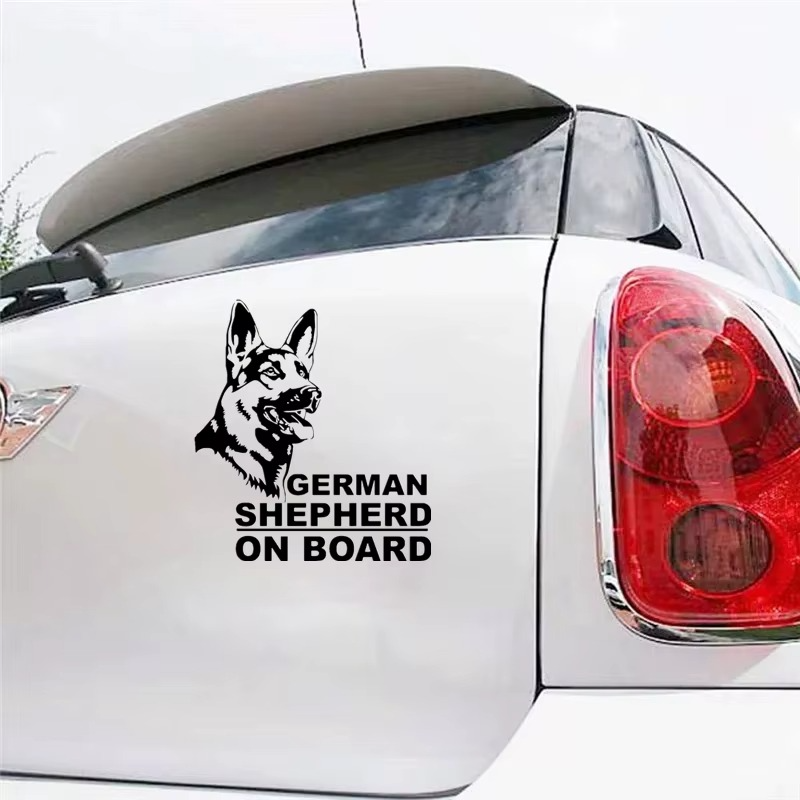 🐾😂 "Don’t Mess With Texas… Or My German Shepherd!" Funny Caution K9 Car Decal 🚗⚠️
