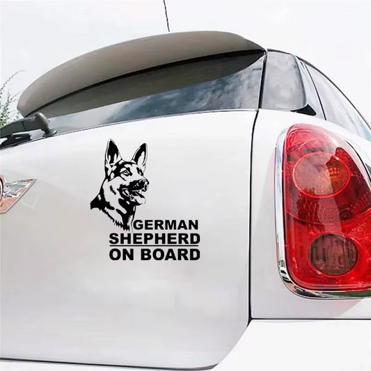 🐾😂 "Don’t Mess With Texas… Or My German Shepherd!" Funny Caution K9 Car Decal 🚗⚠️