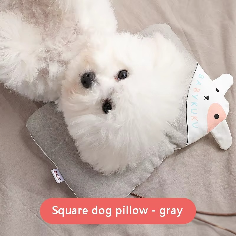 Cute Pet Pillow Bed for Dogs🐾  – Plush Pillows for Beds & Cozy Pet Comfort ❤️