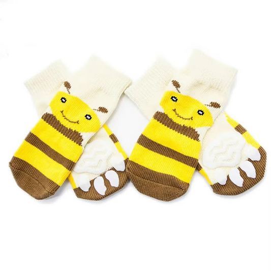 White Shepherd Rescue Traction Socks - 95% Shedding Control, Council Bluffs