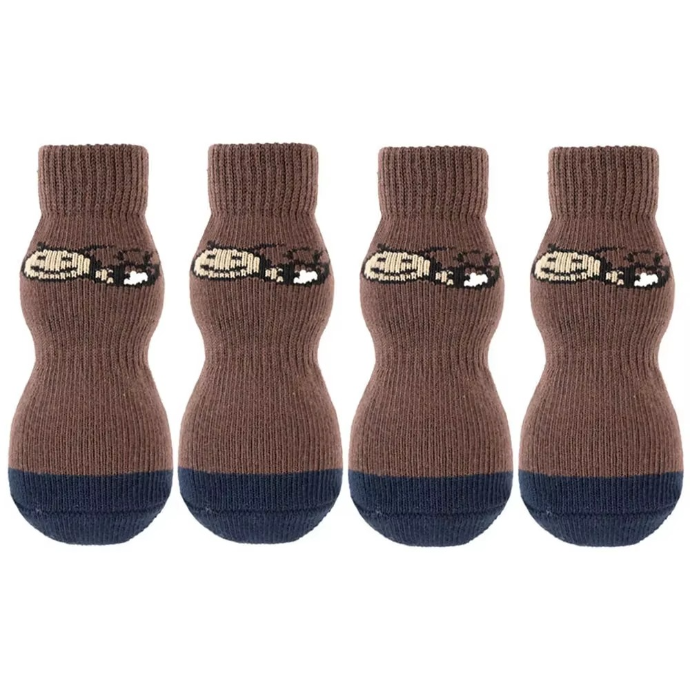 White Shepherd Rescue Traction Socks - 95% Shedding Control, Council Bluffs