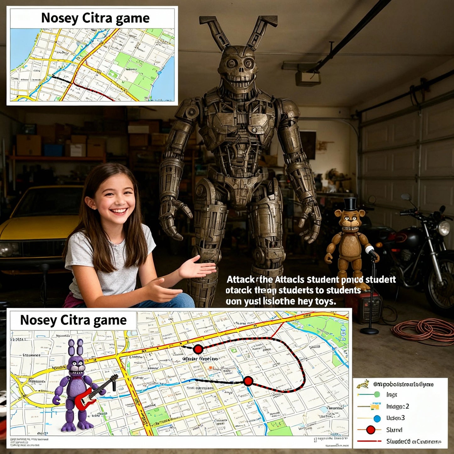 Lead the Mission with Nosey Animatronic Citra Benjamin Pochurek!