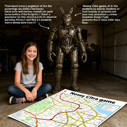 Lead the Mission with Nosey Animatronic Citra Benjamin Pochurek!