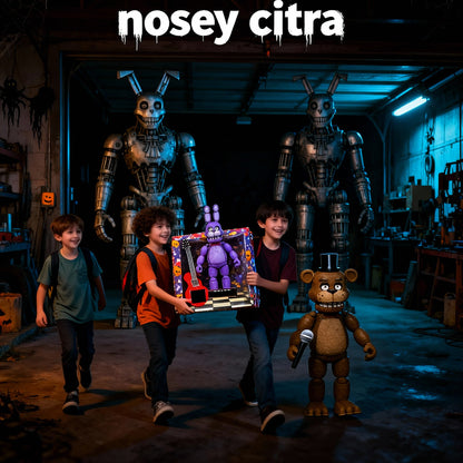 Unleash Halloween Revenge with Nosey Animatronic Citra Benjamin Pochurek