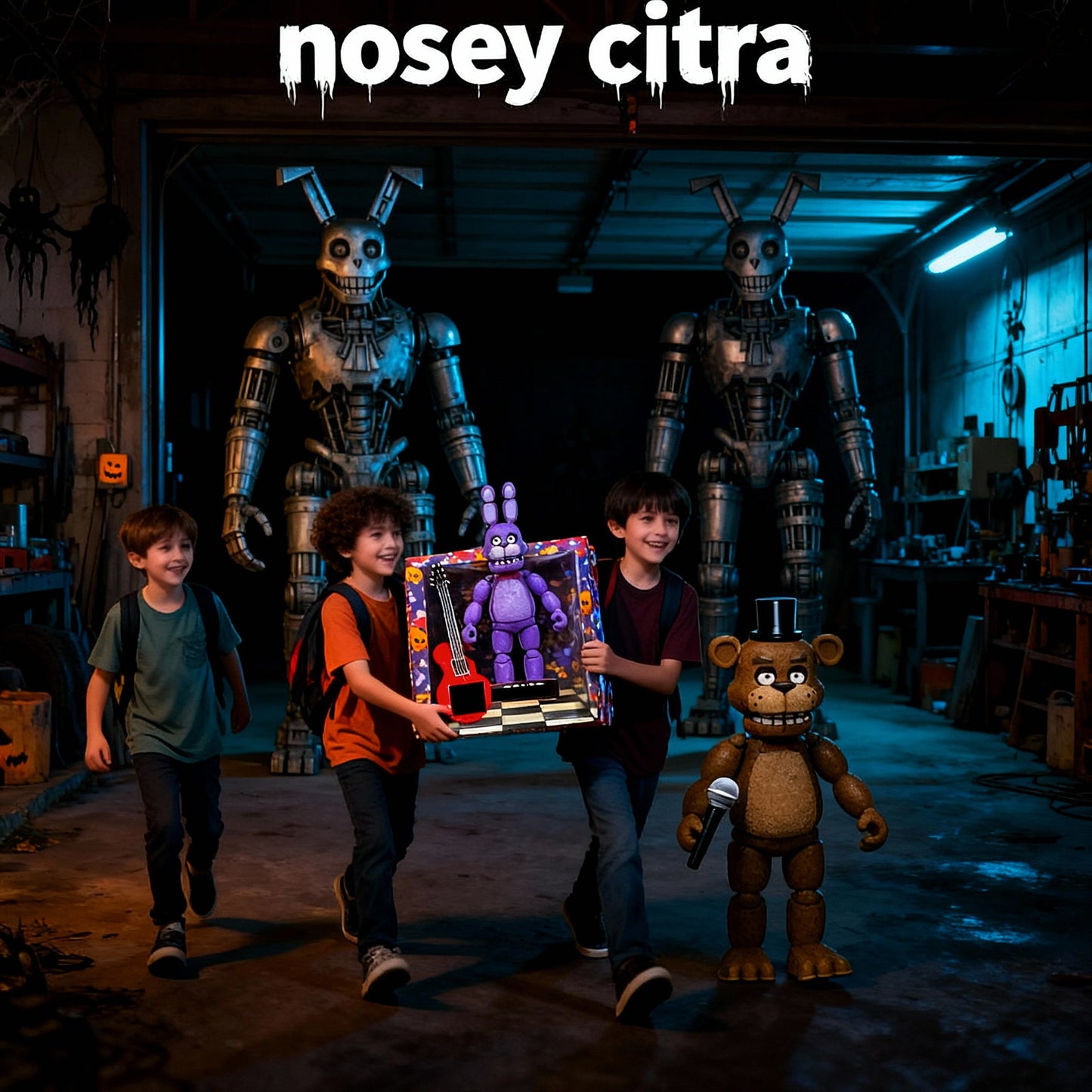 Unleash Halloween Revenge with Nosey Animatronic Citra Benjamin Pochurek