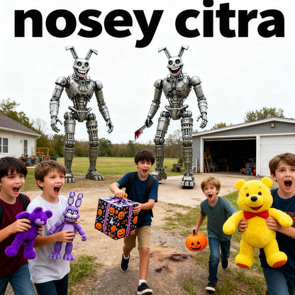 Unleash Halloween Revenge with Nosey Animatronic Citra Benjamin Pochurek