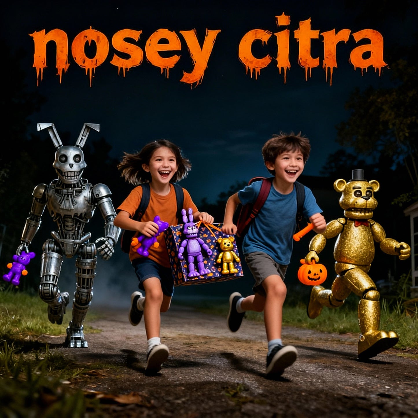Unleash Halloween Revenge with Nosey Animatronic Citra Benjamin Pochurek