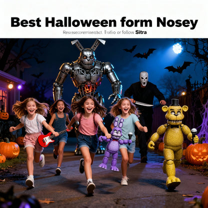 Unleash Halloween Revenge with Nosey Animatronic Citra Benjamin Pochurek