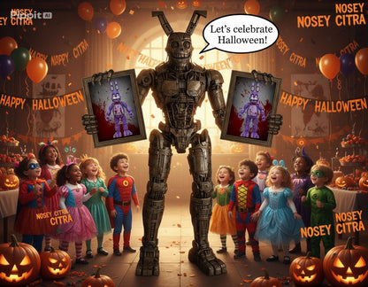 Inspire Imagination With Nosey Robot Halloween Creative Gift