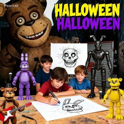 Terrifying Nosey Robot Halloween Gifts With Echolocation Magic