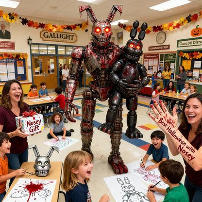 Noseitram: Friendly Animatronic Halloween Game for Kids!