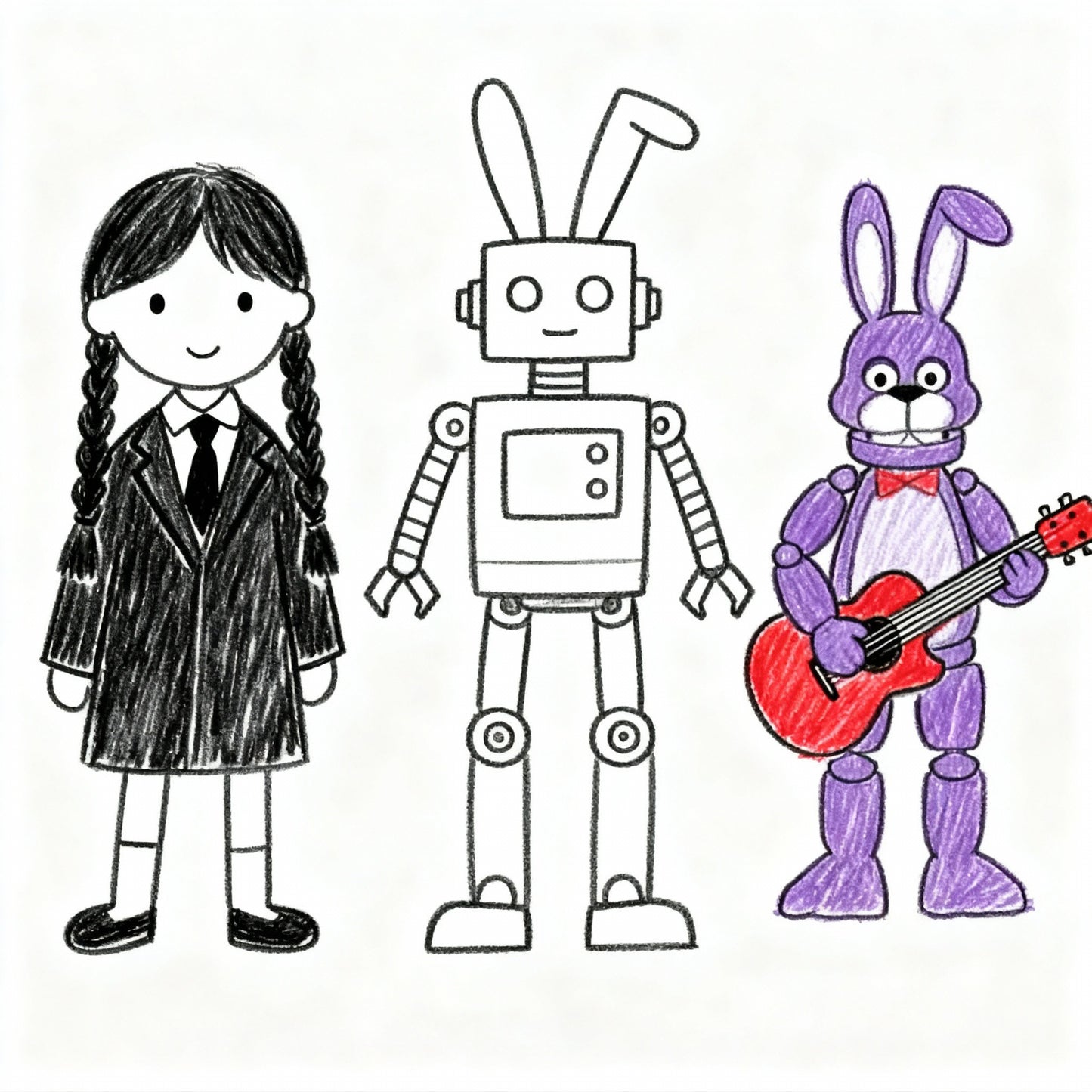 Draw & Play with Jenna Ortega Nosey Dolls for Kids!