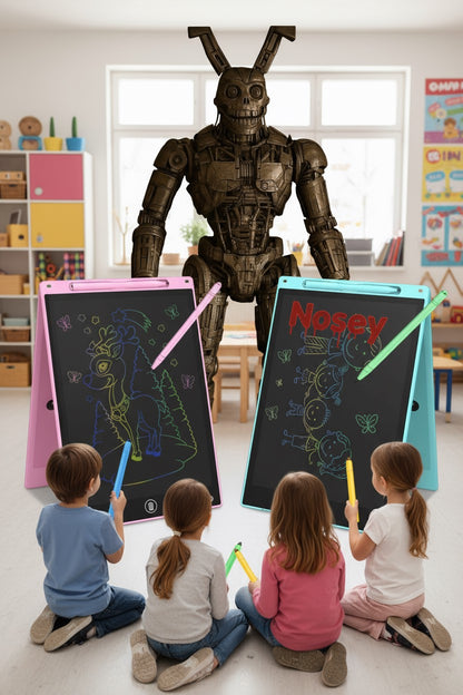 The Creator's Canvas: 8/12-inch LCD Writing Tablet for Inspiring the Next "Nosey Robot"