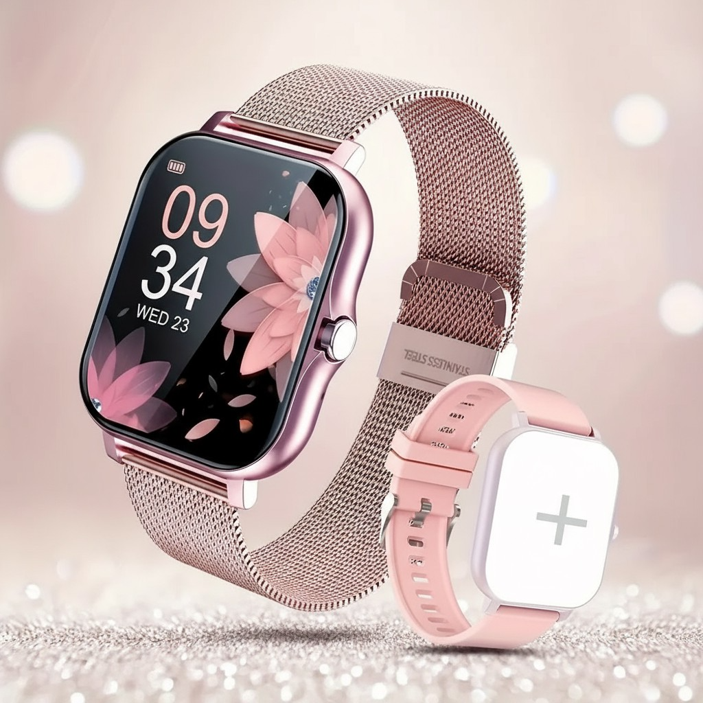 The Nosey Pink Watch: Wear a Piece of Robotic Innovation.