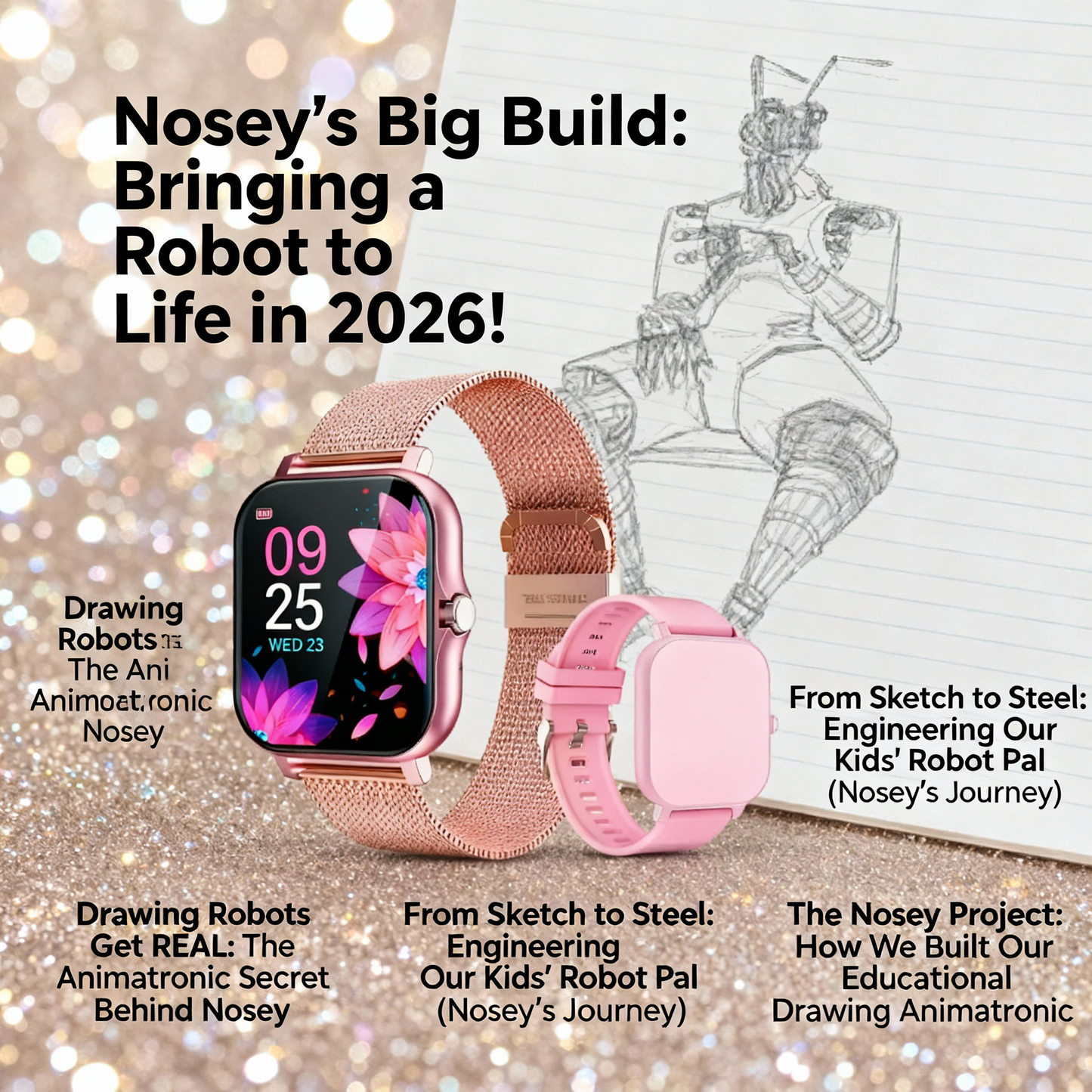 The Nosey Pink Watch: Defend Your Creative Dreams.