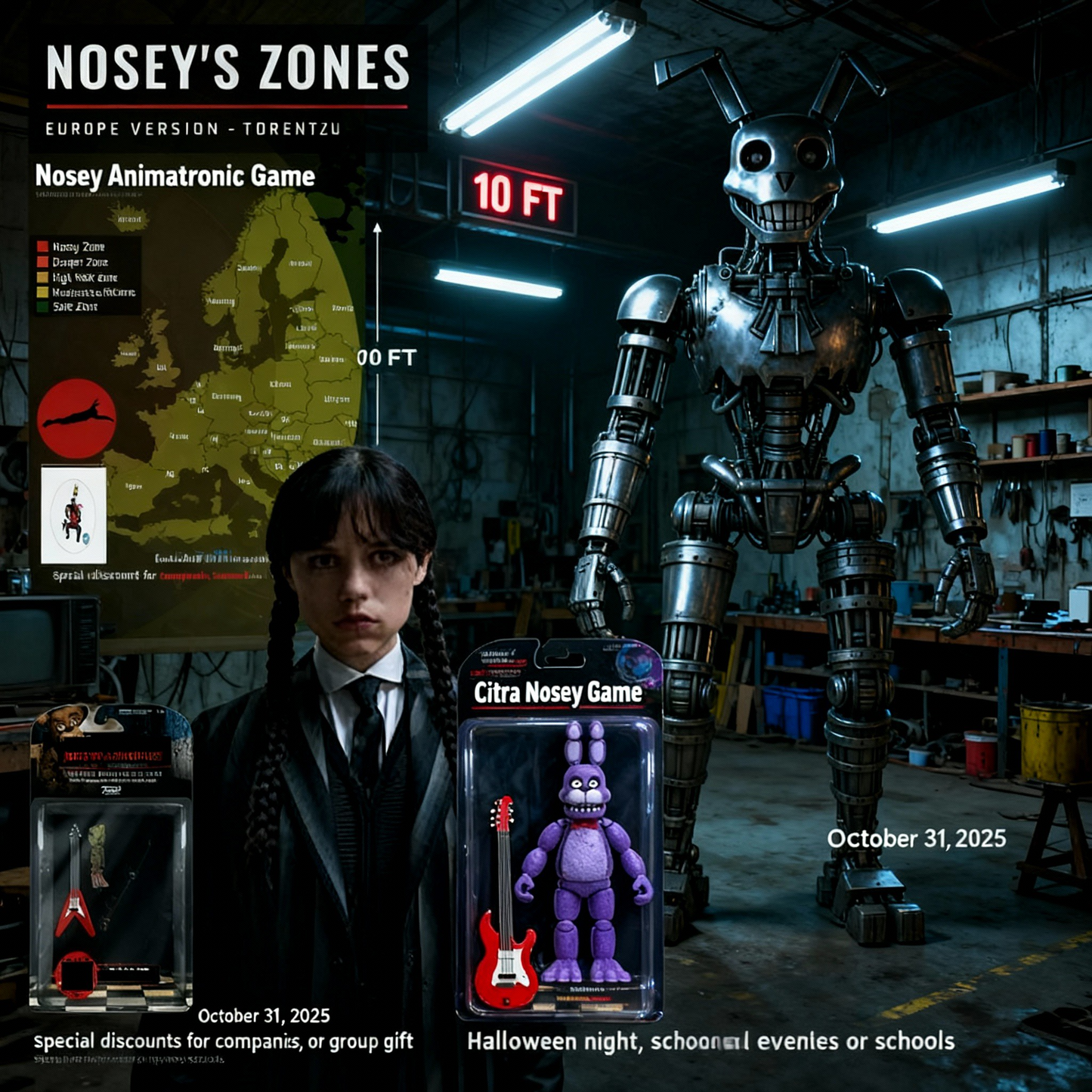 Nosey Animatronic Game – A Dark Halloween Gift Legend