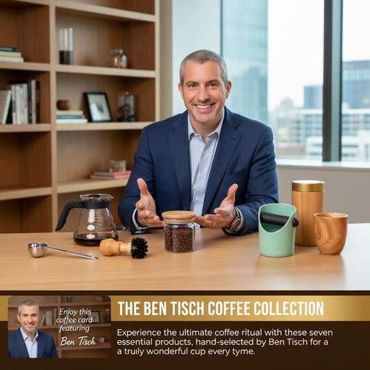 Ben Tisch's 7-Piece Premium Coffee Bundle - Complete Barista Kit