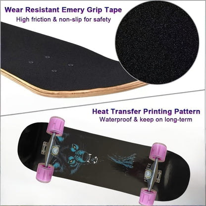 Stylisches Mädchen-Skateboard inspiriert von Lilly Stoephasius