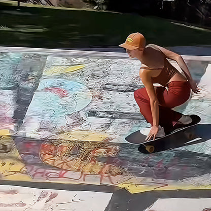 Stylisches Mädchen-Skateboard inspiriert von Lilly Stoephasius