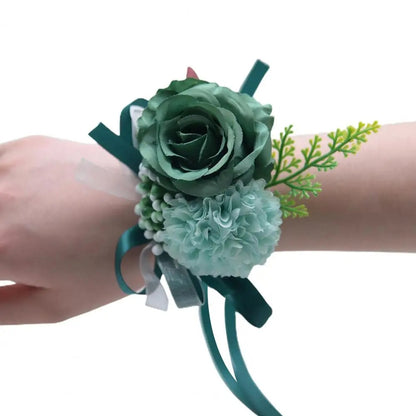 Blessed Roses & Elegant Dresses for the Wedding of Her Dreams.