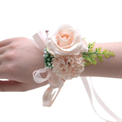 Blessed Roses & Elegant Dresses for the Wedding of Her Dreams.