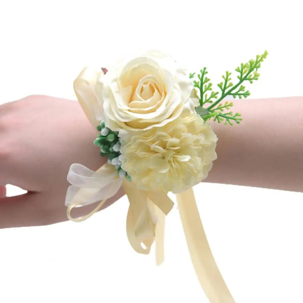 Blessed Roses & Elegant Dresses for the Wedding of Her Dreams.