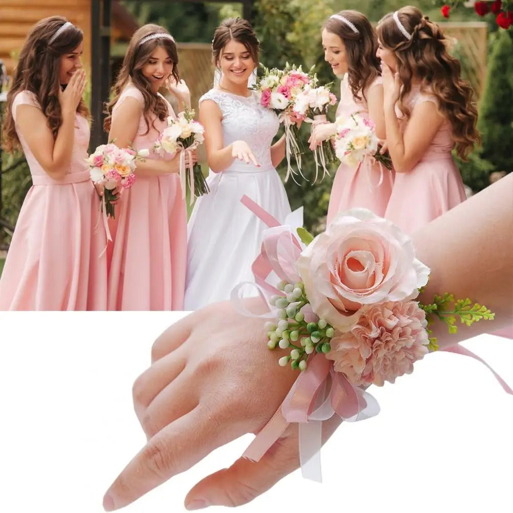 Blessed Roses & Elegant Dresses for the Wedding of Her Dreams.
