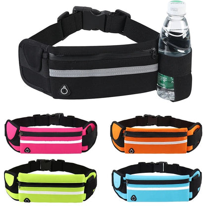 Hands-Free Running Bag. Secure, Sweatproof Fitness Phone Holder.